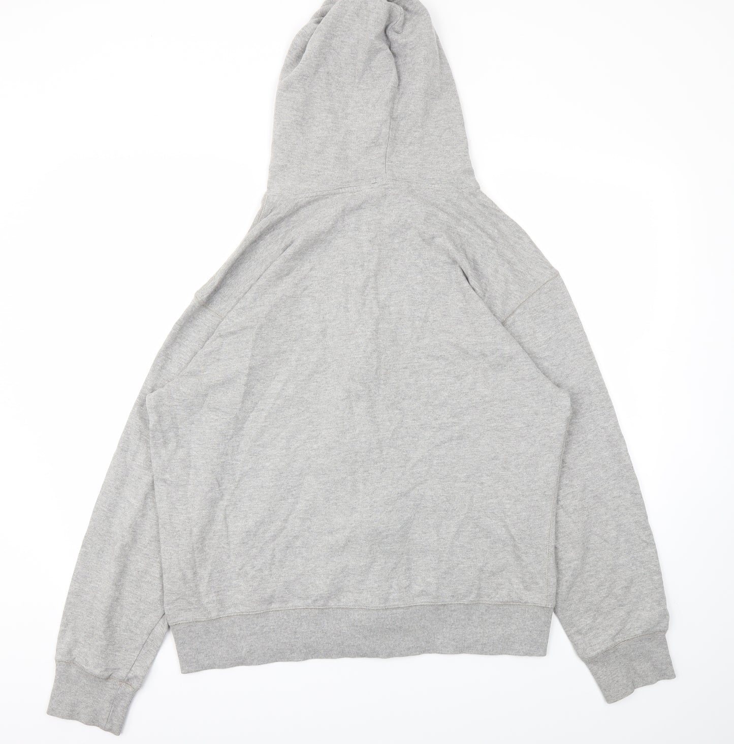 Easy Mens Grey   Full Zip Sweatshirt Size L