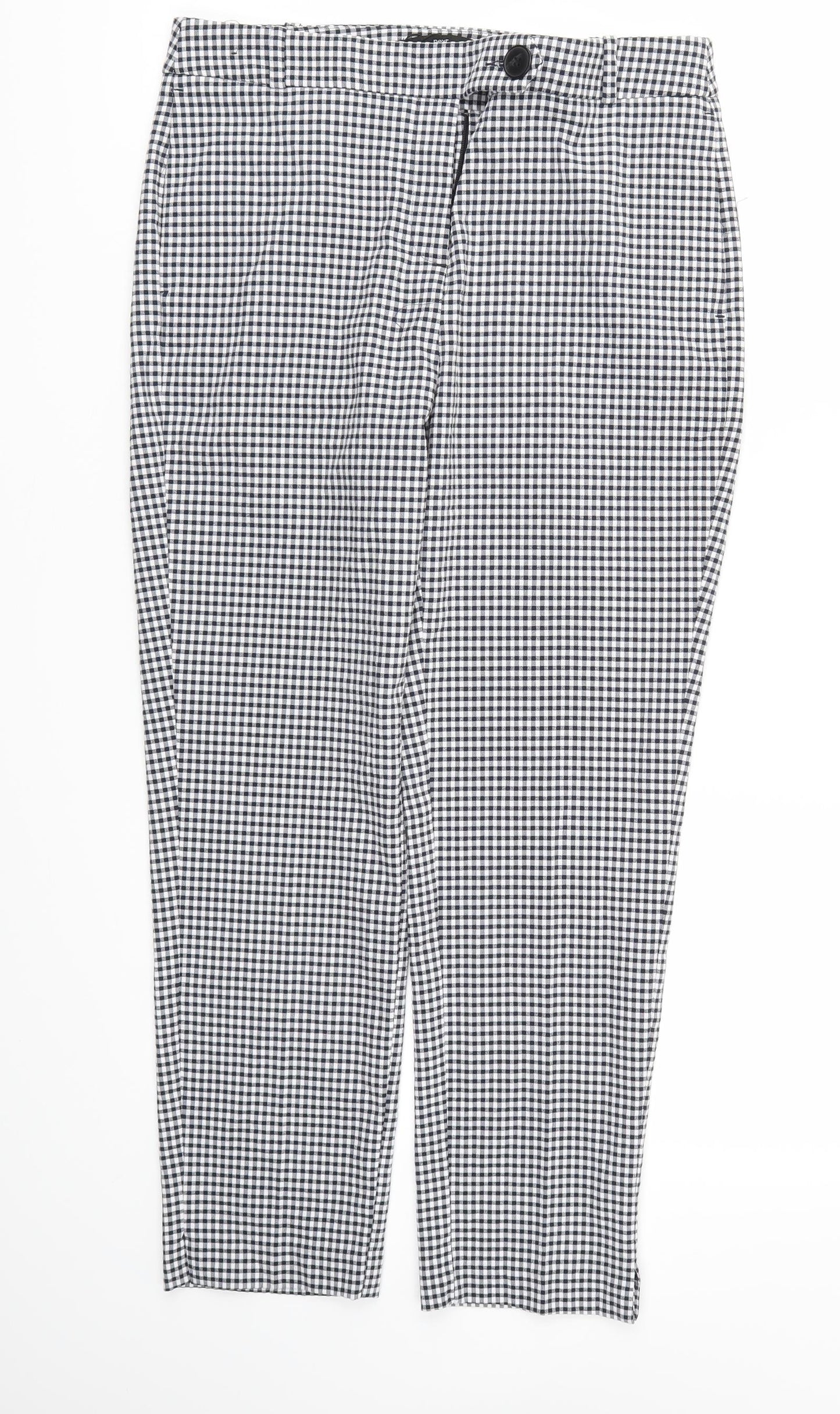NEXT Womens Black   Trousers  Size 10 L26 in