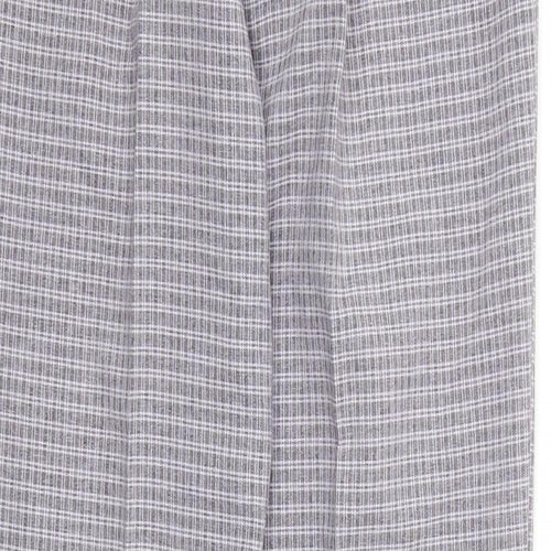 M&S Womens Purple   Trousers  Size 10 L29 in - Stretch waistband