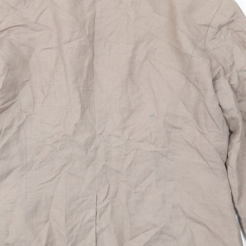 Hawkshed Womens Beige   Jacket Blazer Size 12