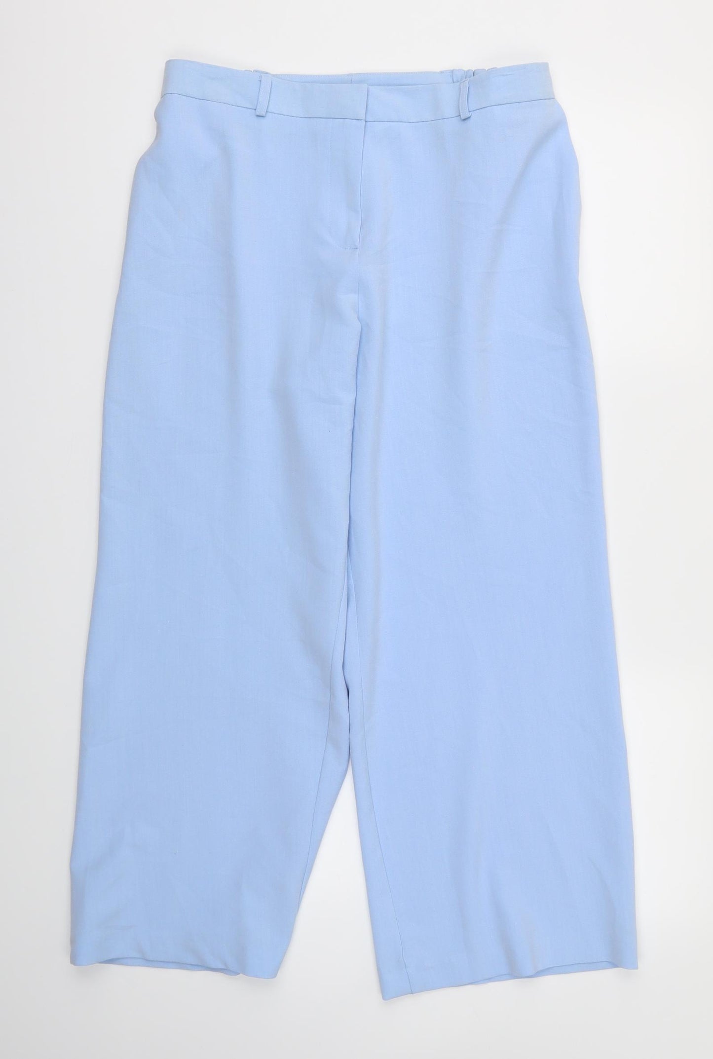 JULIPA Womens Blue   Trousers  Size 14 L27 in - Stretch waistband