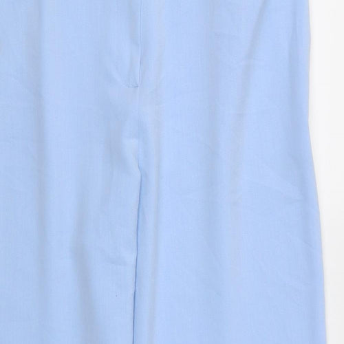 JULIPA Womens Blue   Trousers  Size 14 L27 in - Stretch waistband