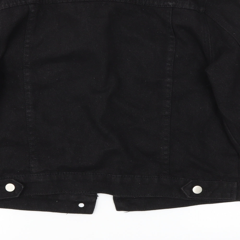 Pretty Little Thing  Womens Black   Jacket Coat Size 10