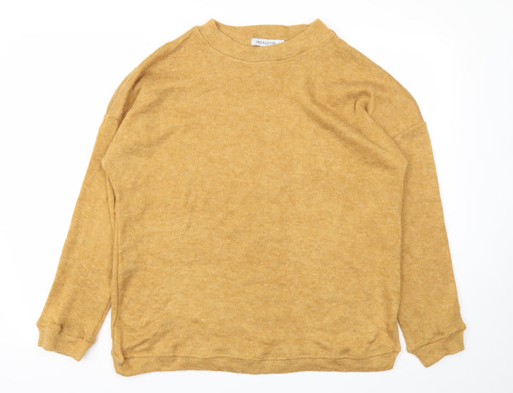 MissLook Womens Beige Pullover Jumper Size M