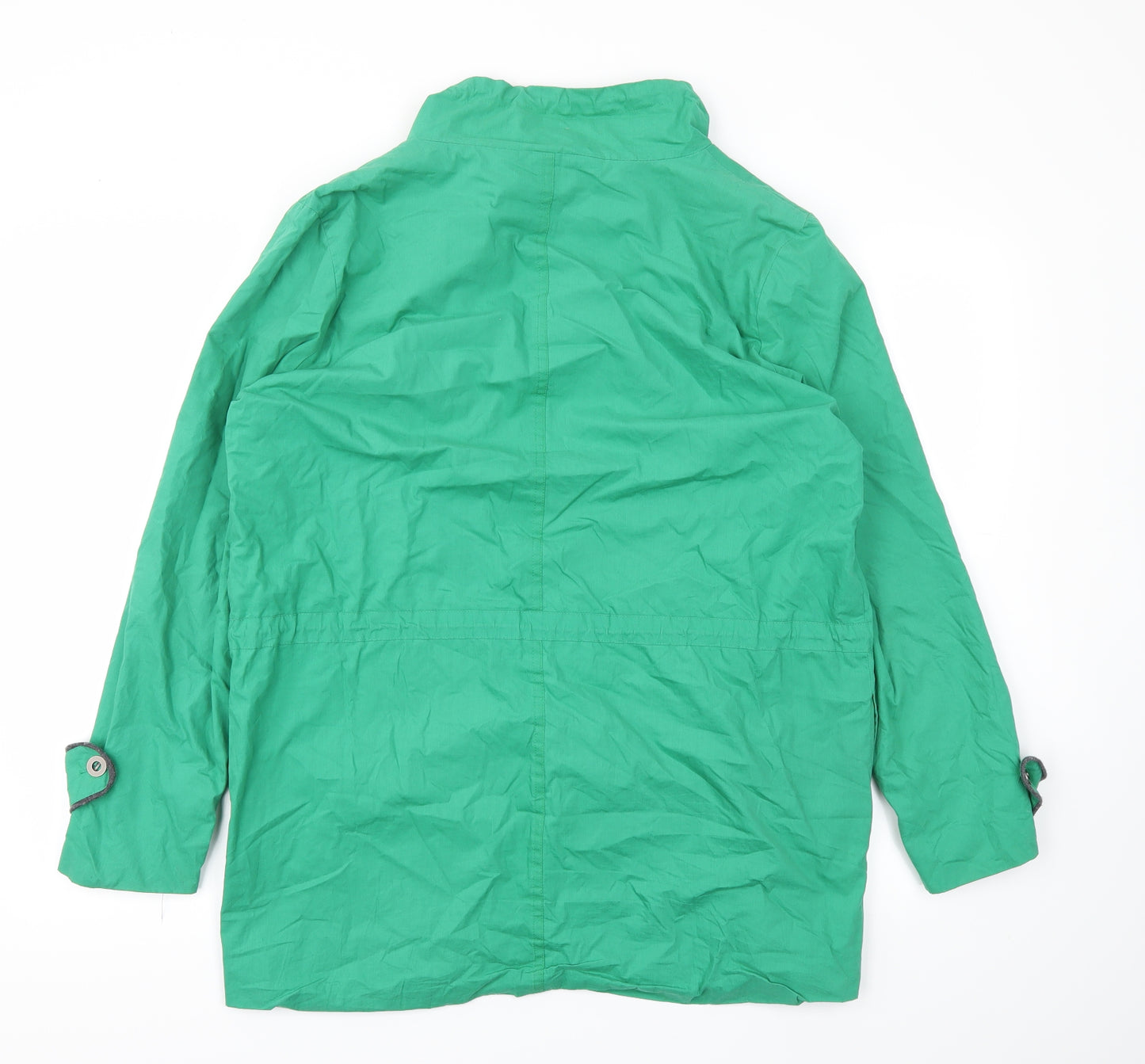 Newport Womens Green Paisley  Jacket Coat Size 12