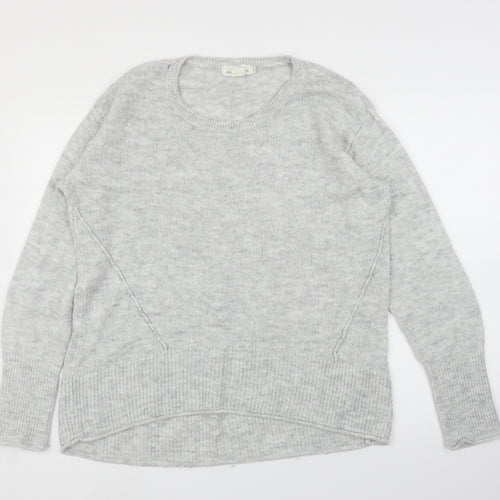 H&M Womens Grey   Pullover Jumper Size L