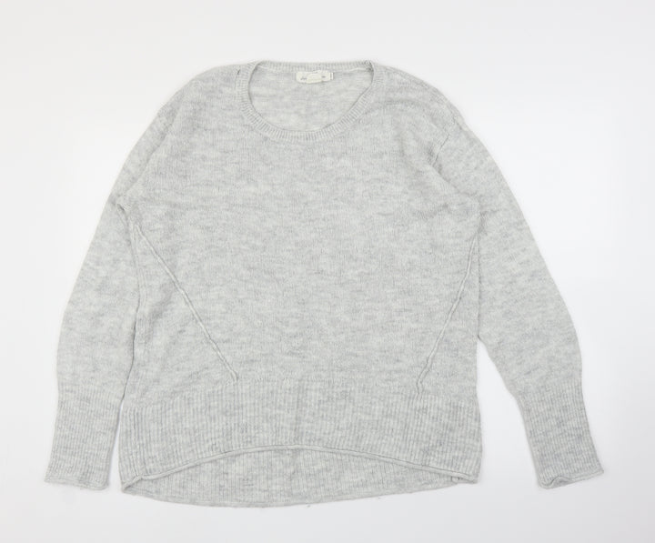 H&M Womens Grey   Pullover Jumper Size L