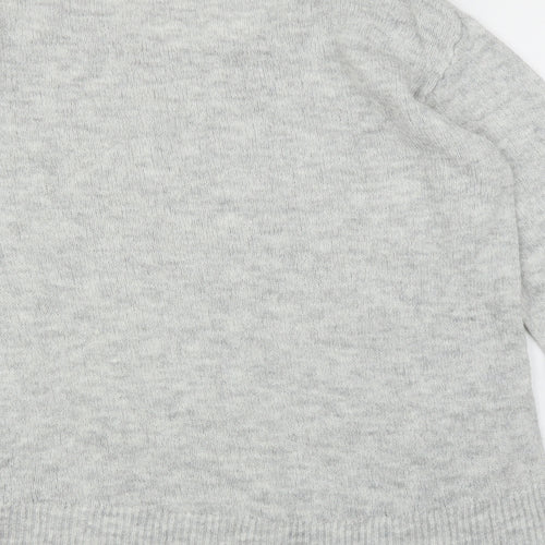 H&M Womens Grey   Pullover Jumper Size L