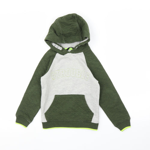 George Boys Green   Pullover Hoodie Size 4-5 Years
