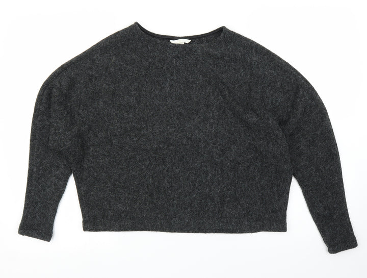 H&M Womens Grey   Pullover Jumper Size XS  - Cropped
