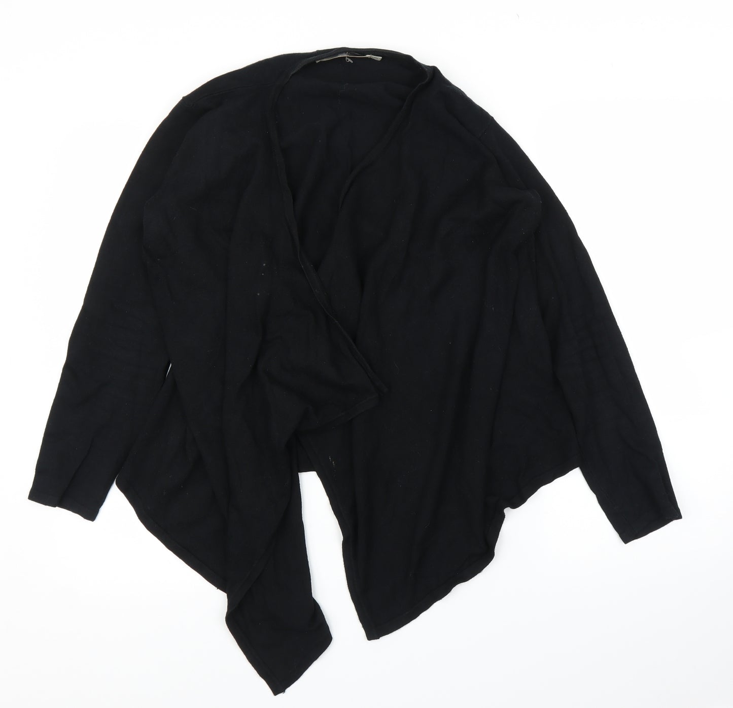 Isle Womens Black   Cardigan Jumper Size 14  - Draped