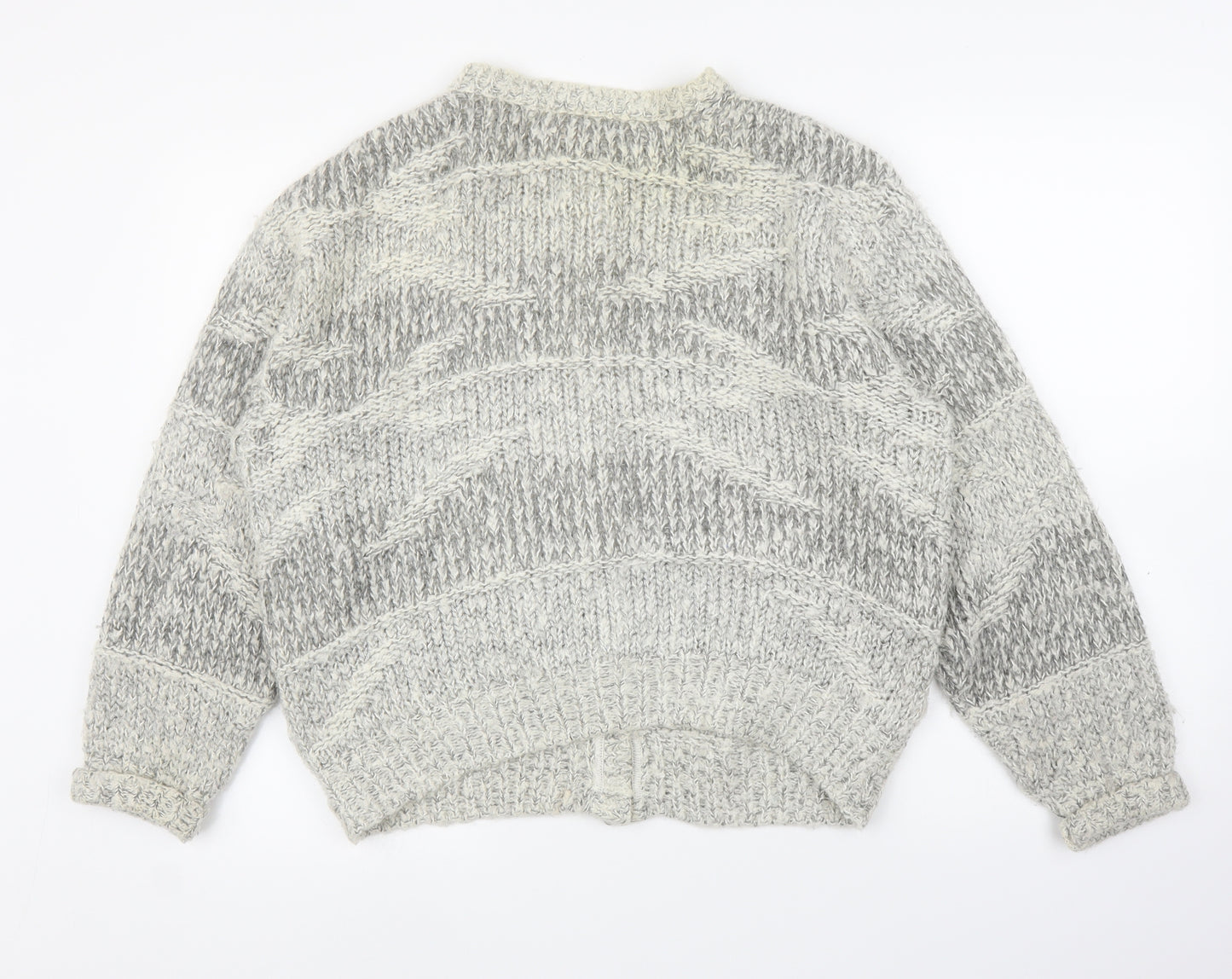 St Michael Womens Grey   Cardigan Jumper Size 10