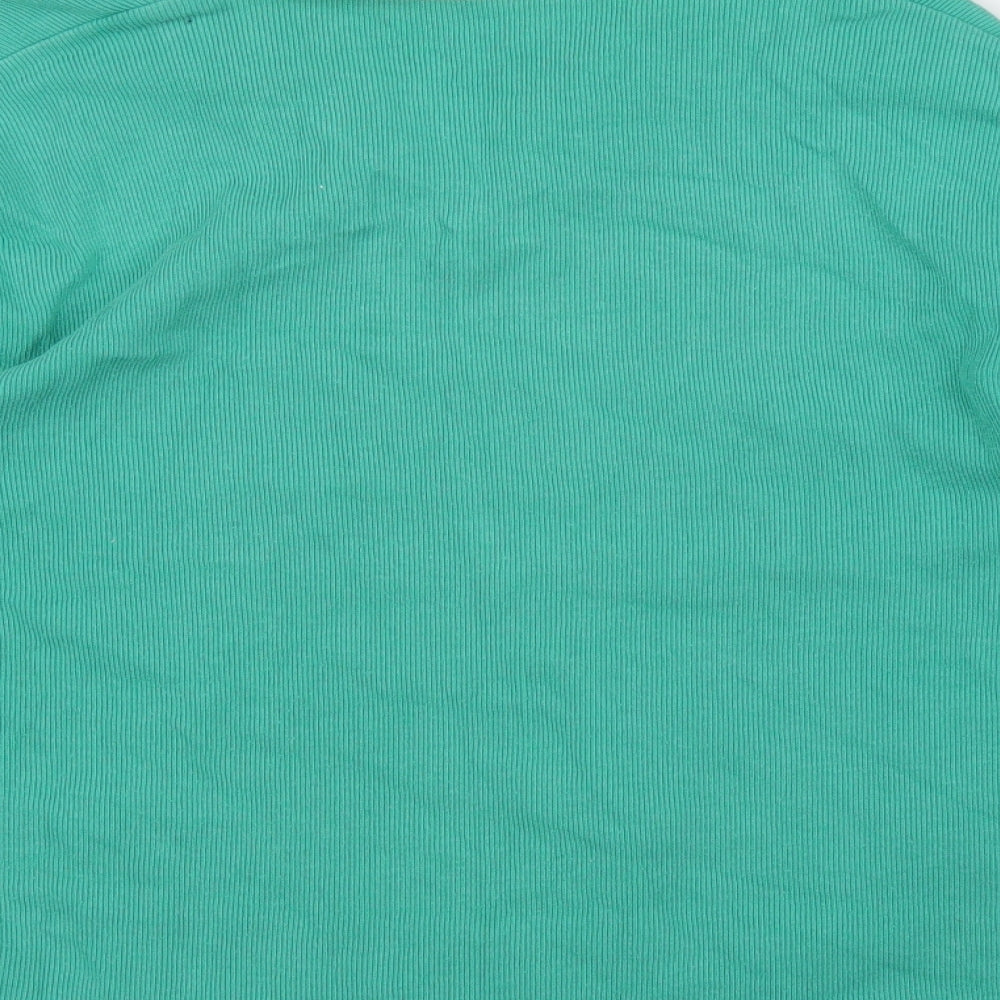Preworn Womens Green   Basic Blouse Size L