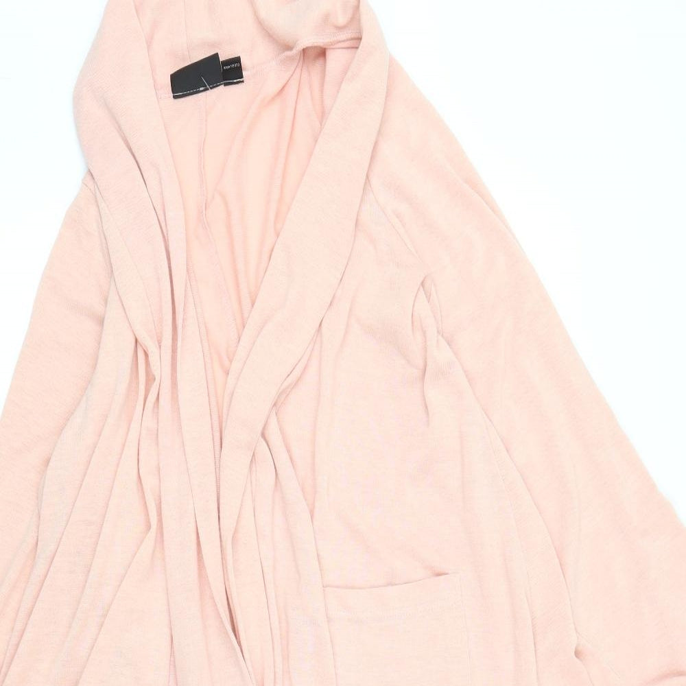 Nina Leonard Womens Pink   Cardigan Jumper Size 3XL