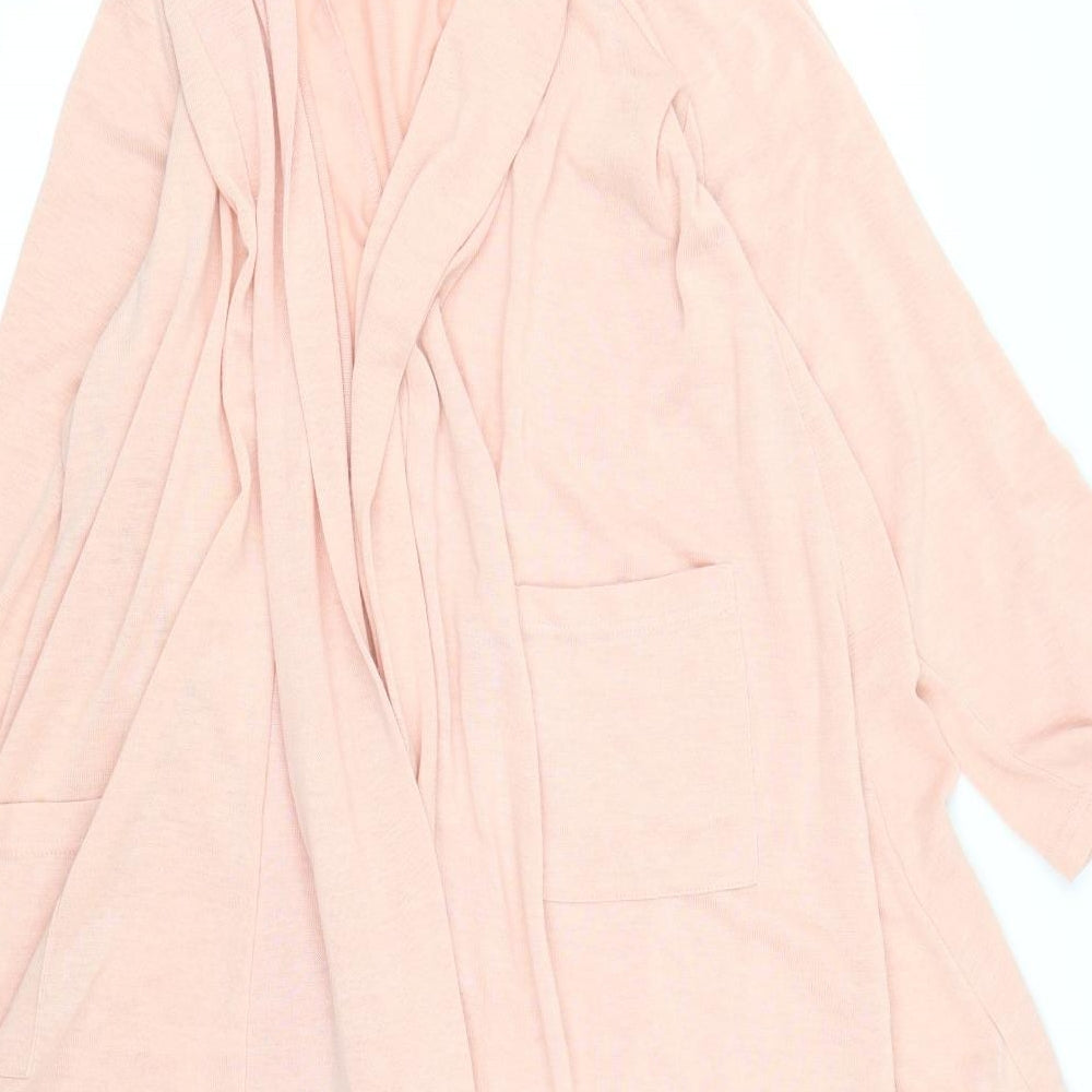 Nina Leonard Womens Pink   Cardigan Jumper Size 3XL