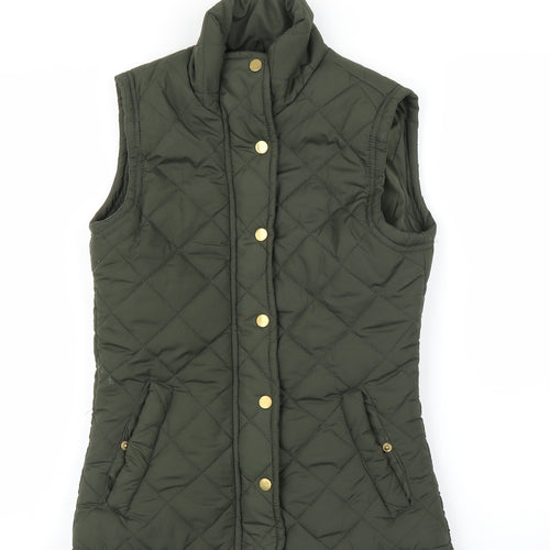 Primark Womens Green   Gilet Jacket Size 8