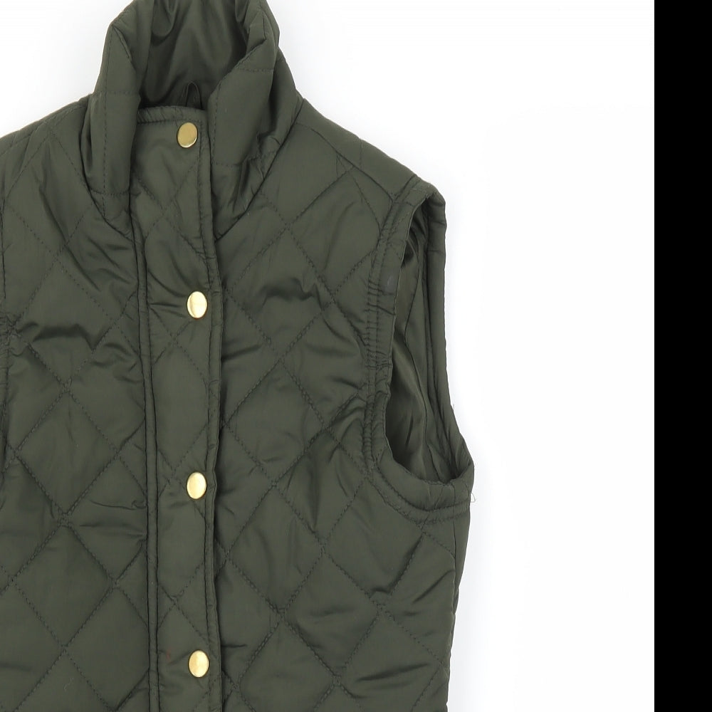 Primark Womens Green   Gilet Jacket Size 8