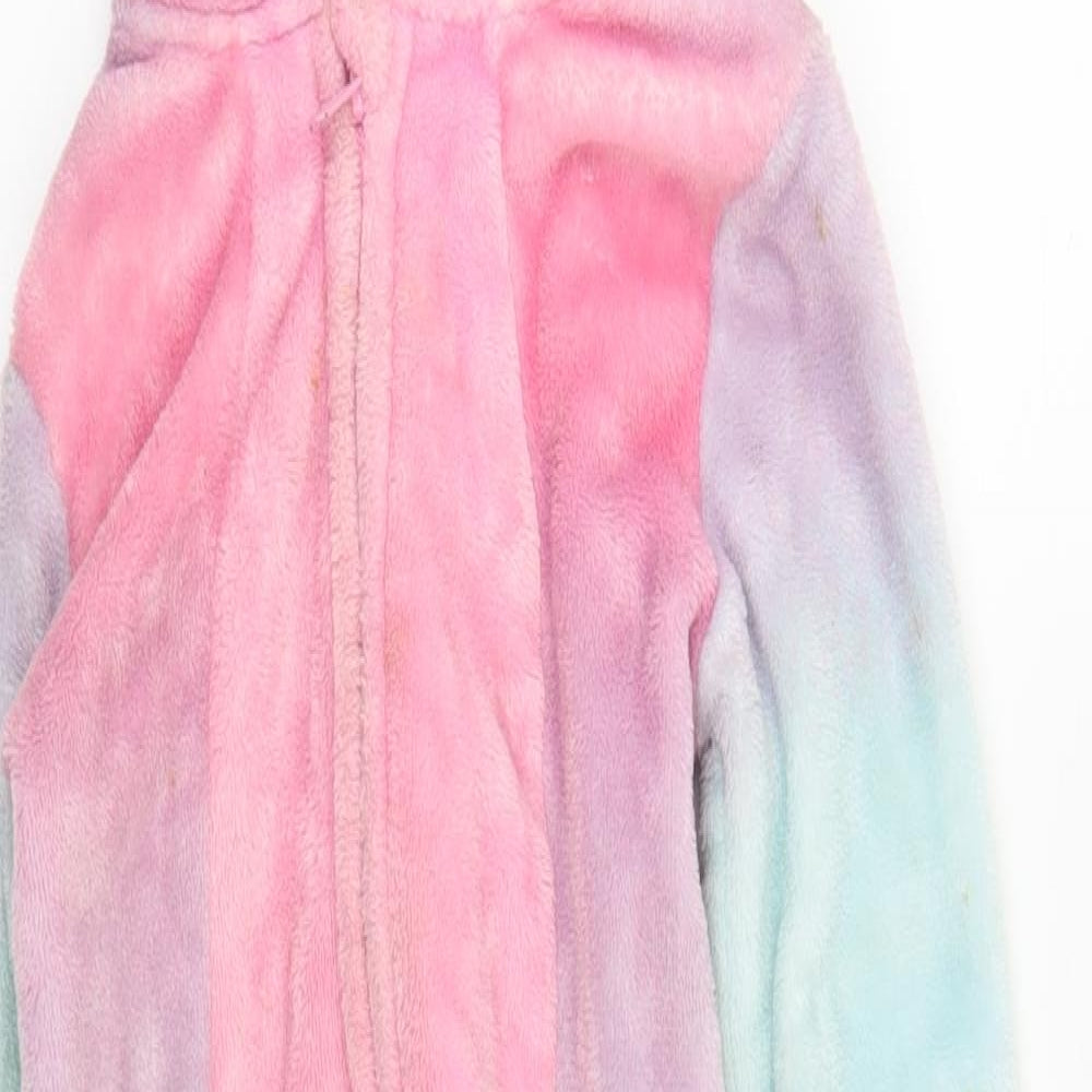 George Girls Pink Solid  Capri One Piece Size 4-5 Years  - Unicorn