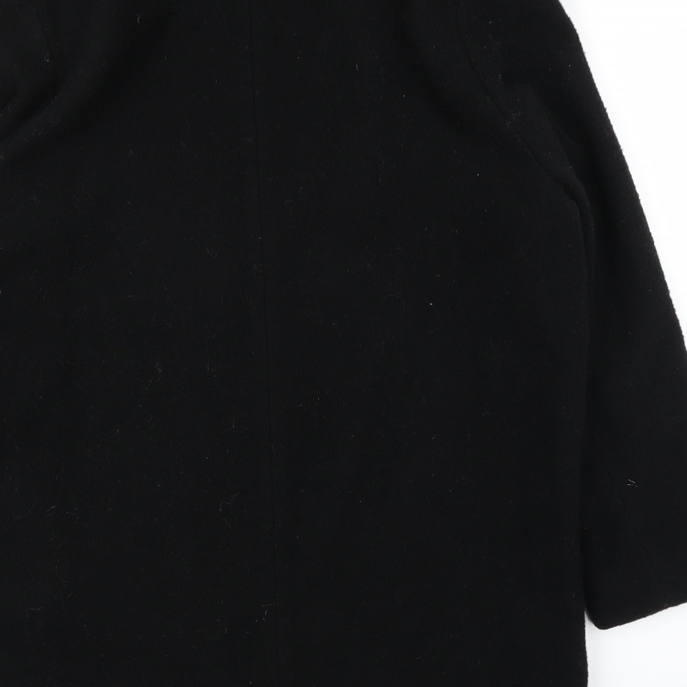 Preworn Womens Black   Pea Coat Coat Size 14