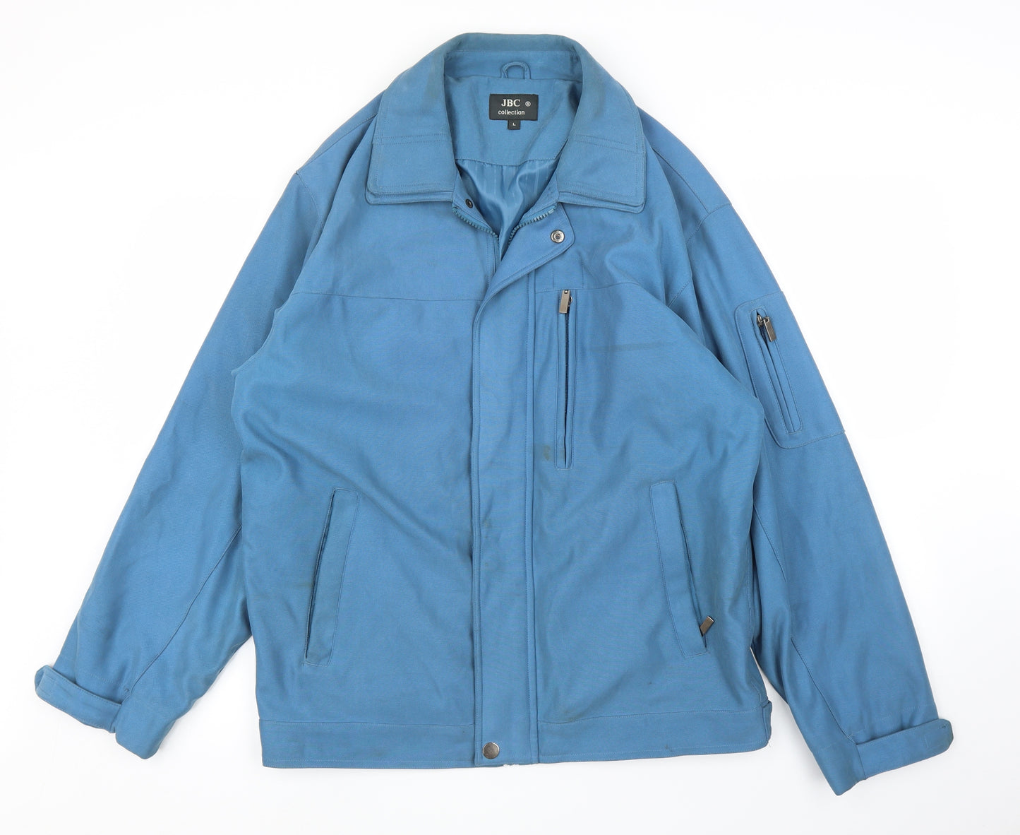 JBC Womens Blue   Biker Coat Size L