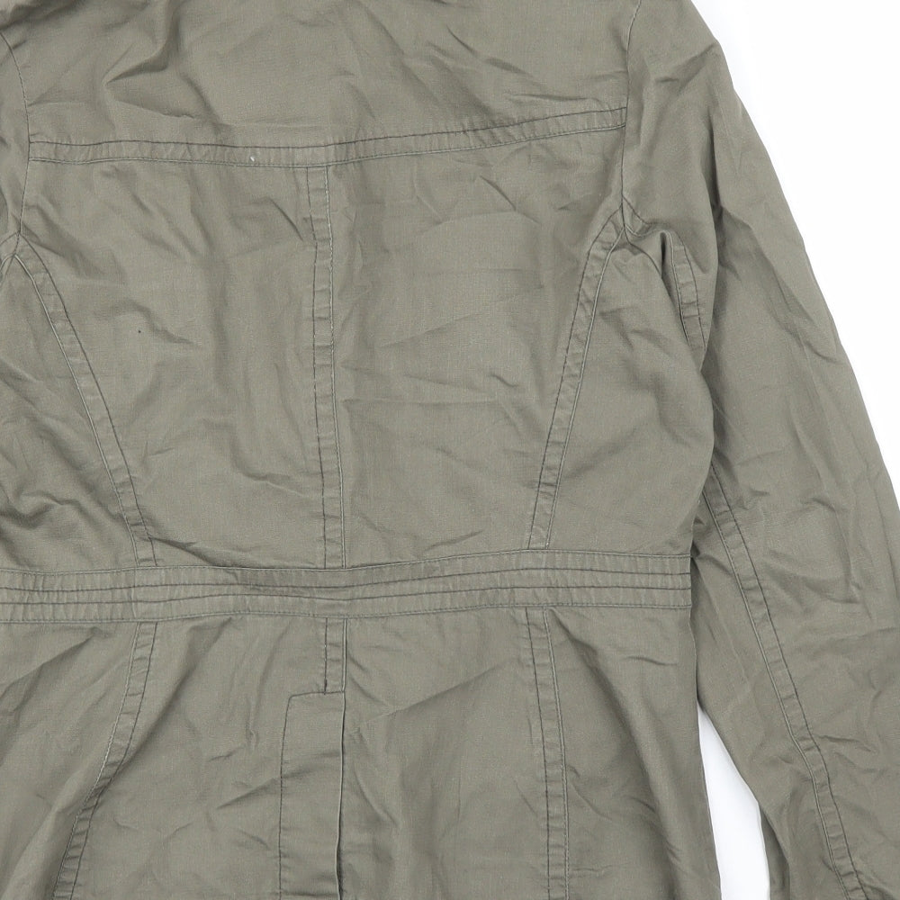 Cherokee Womens Green   Military Jacket Jacket Size 12