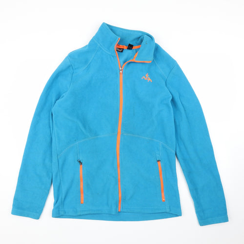 Crivit Mens Blue  Fleece Full Zip Jumper Size M