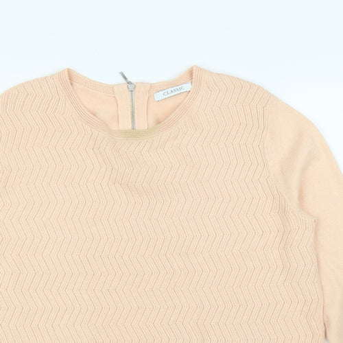 M&S Womens Pink   Pullover Jumper Size 12