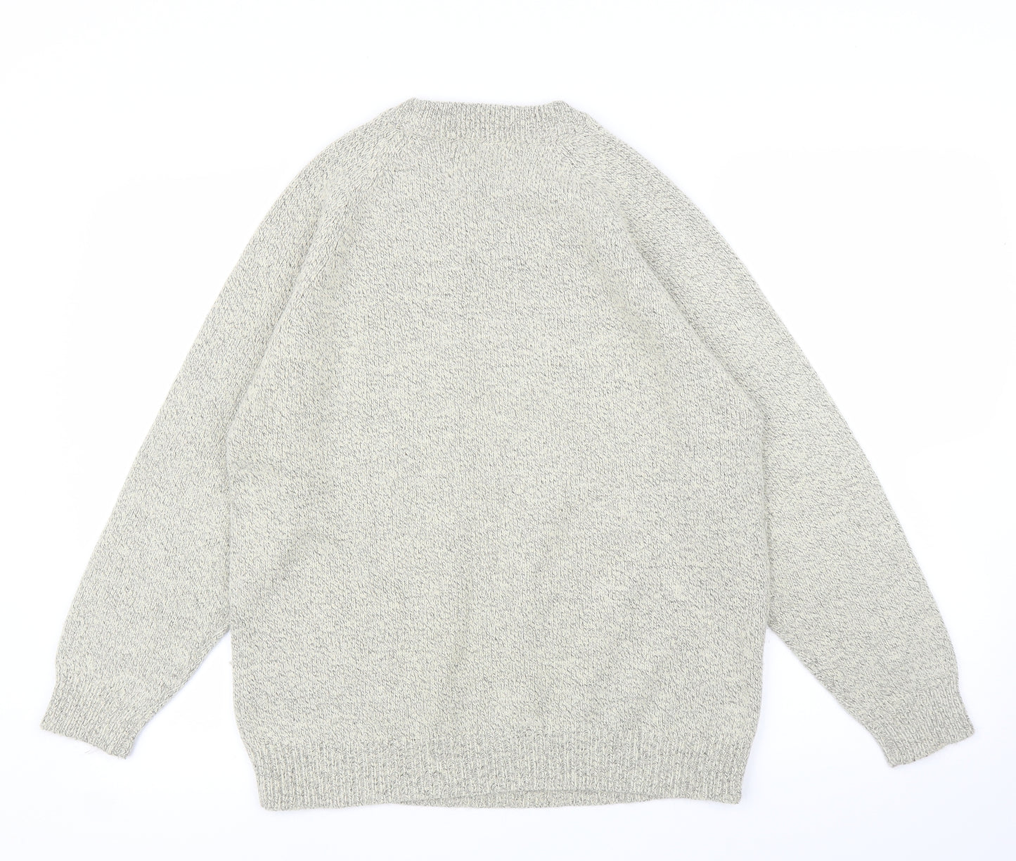 Damart Mens Beige Argyle/Diamond  Pullover Jumper Size M