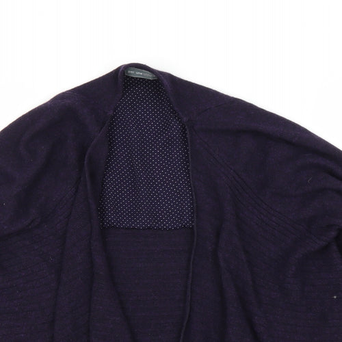 M&S Womens Purple   Cardigan Jumper Size 12