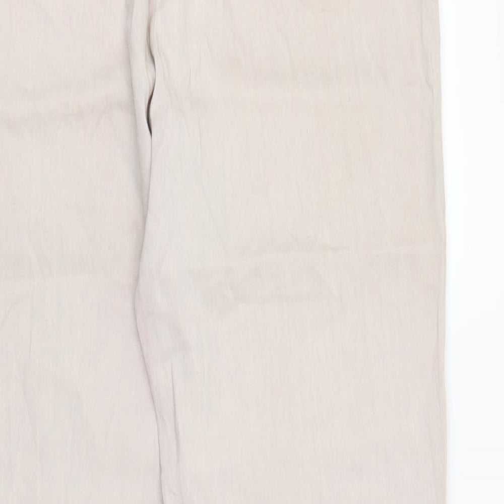 Jigsaw Womens Pink   Pedal Pusher Trousers Size 10 L27 in
