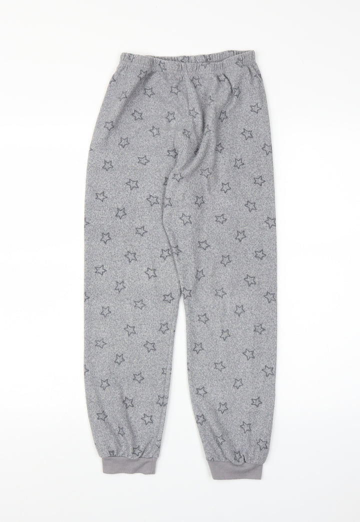 Primark Girls Grey Capri Pyjama Pants Size 10-11 Years