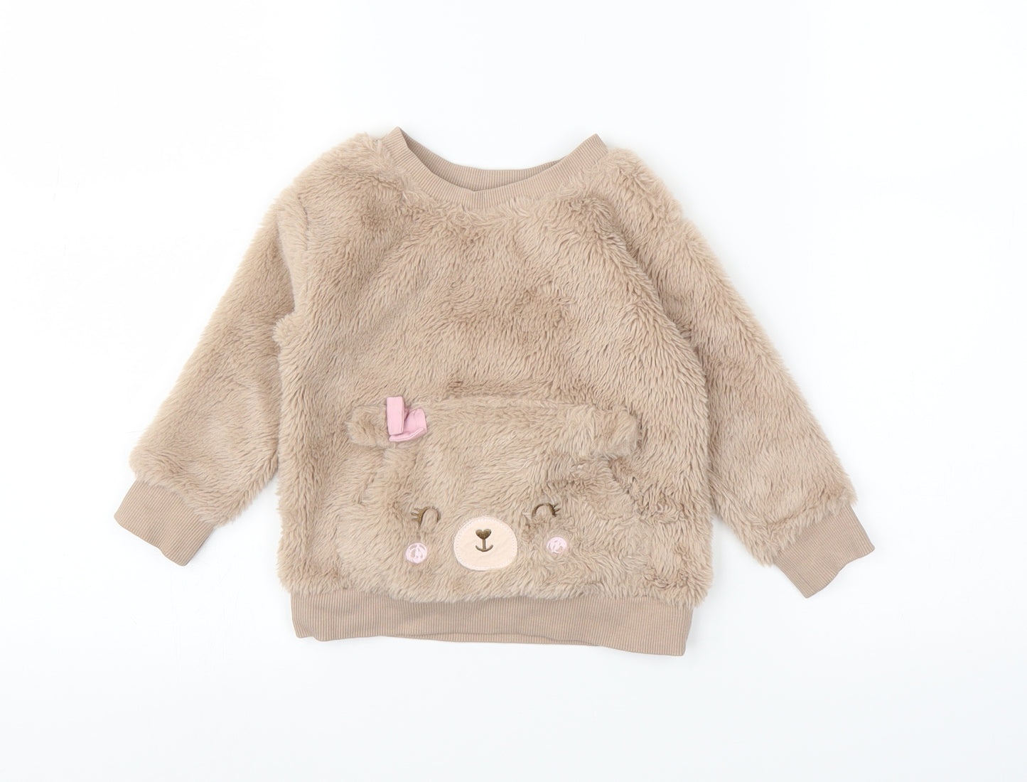 Nutmeg  Brown   Pullover Jumper Size 12-18 Months