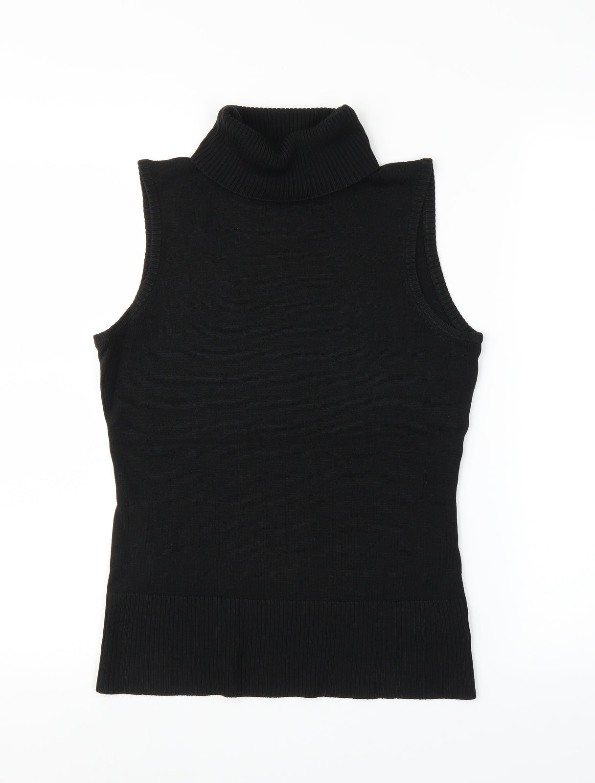 F&F Womens Black   Vest Jumper Size S