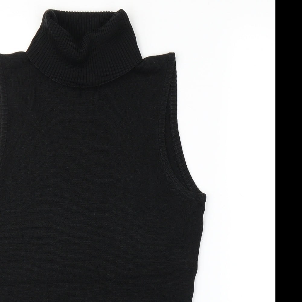 F&F Womens Black   Vest Jumper Size S