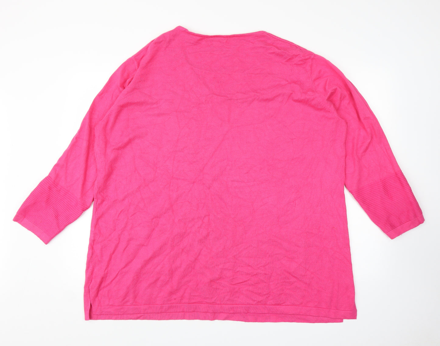 Michele Hope Womens Pink   Pullover Jumper Size 26