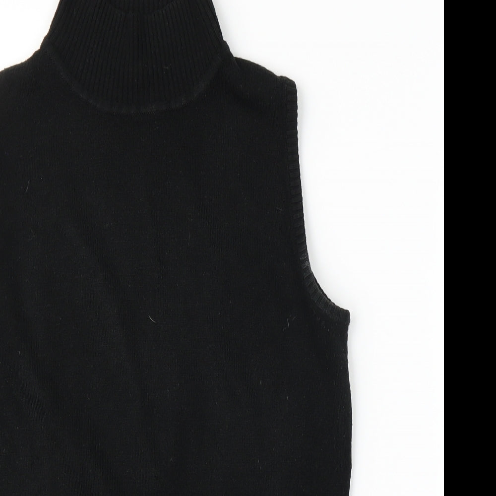 F&F Womens Black   Vest Jumper Size 12