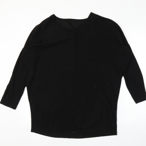 Preworn Womens Black   Basic Blouse Size XL