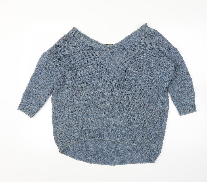 River Island Womens Blue   Pullover Jumper Size 6