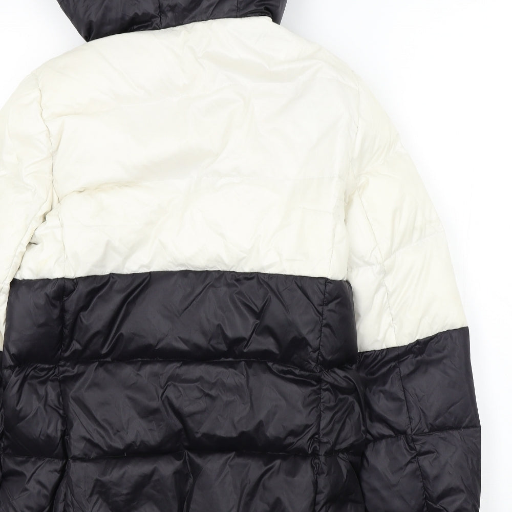 Karl Lagerfeld Womens Black   Bomber Jacket Jacket Size M