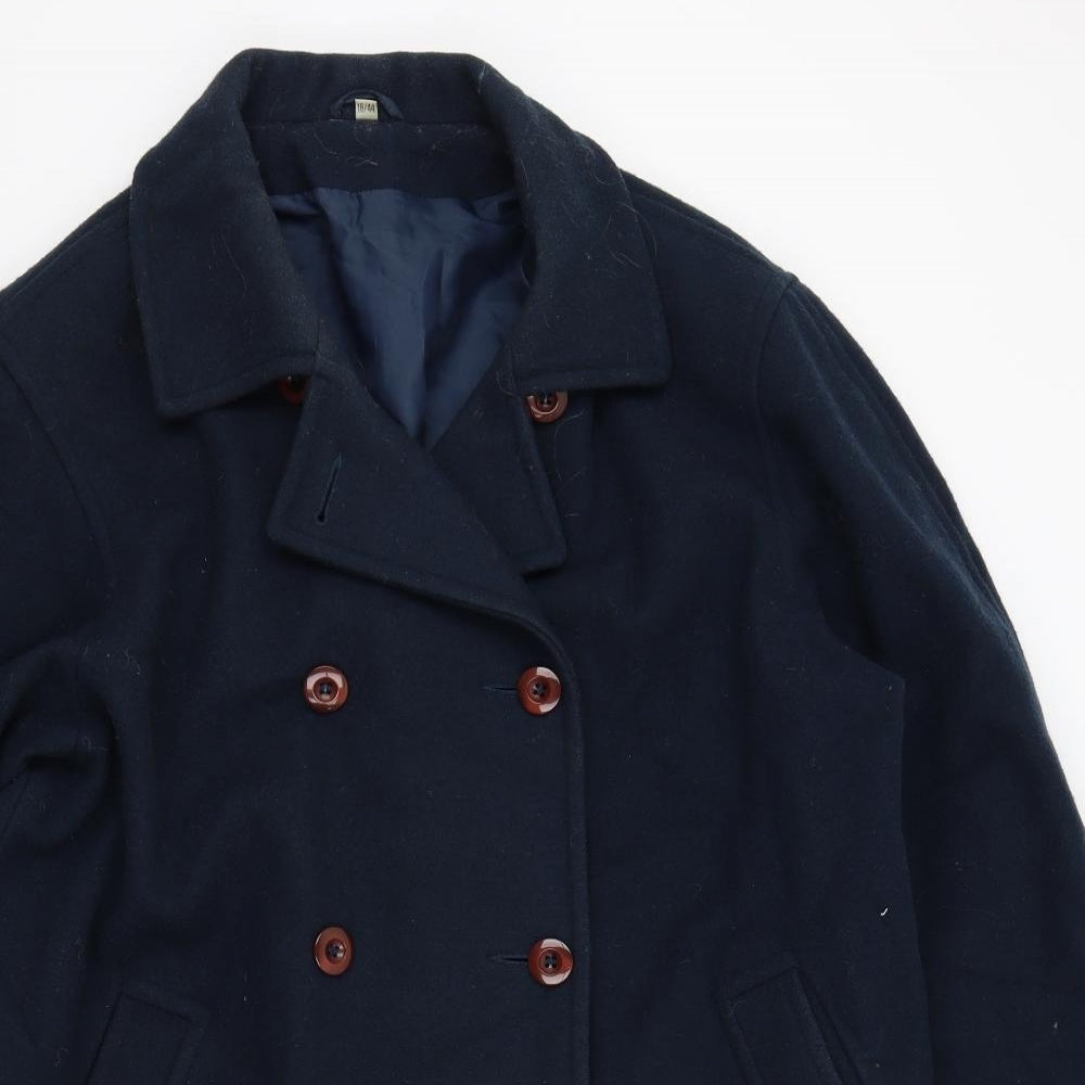 Bonmarché Womens Blue   Jacket Coat Size 18
