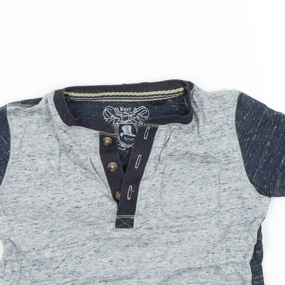 NEXT Boys Blue   Basic Button-Up Size 2-3 Years