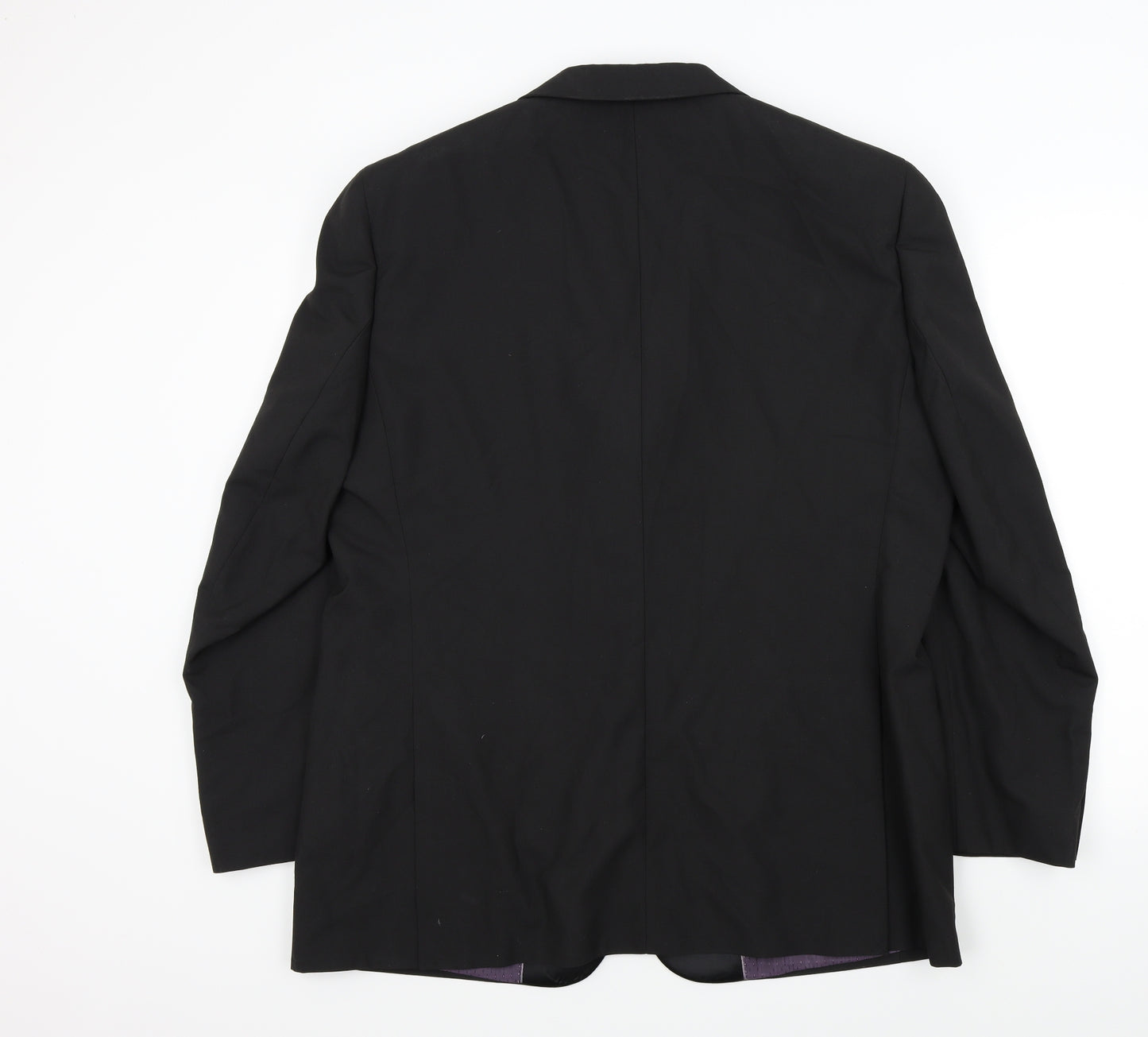 George Mens Black   Jacket Suit Jacket Size 44