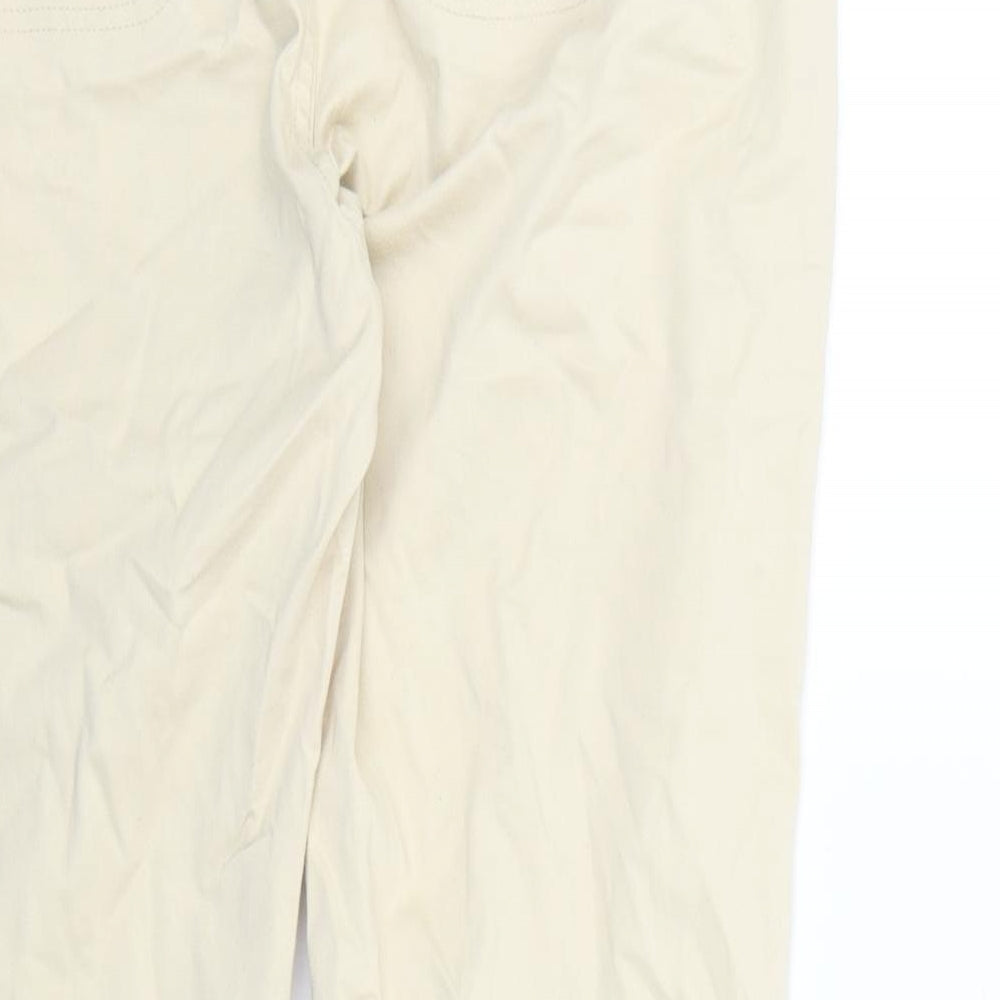 PERUNA Womens Beige   Trousers  Size 14 L25 in