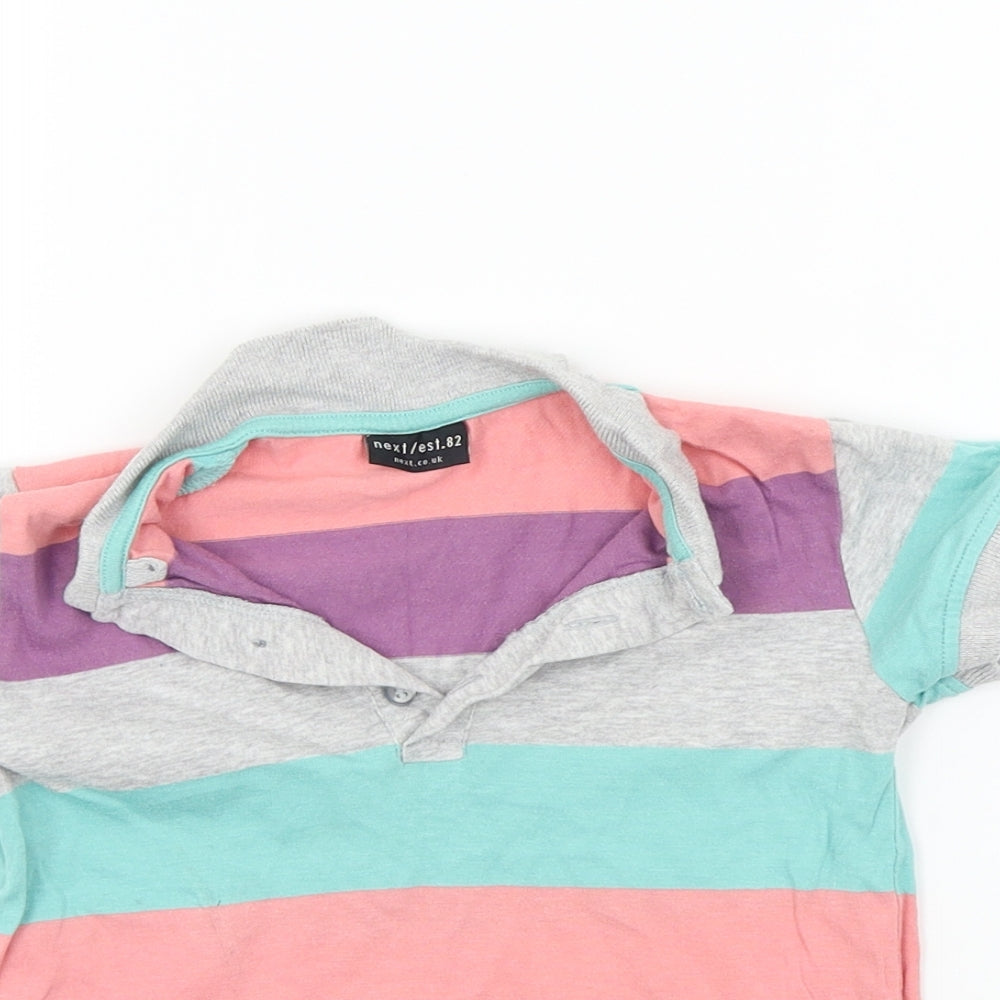 NEXT Baby Ivory Striped  Basic Polo Size 18-24 Months