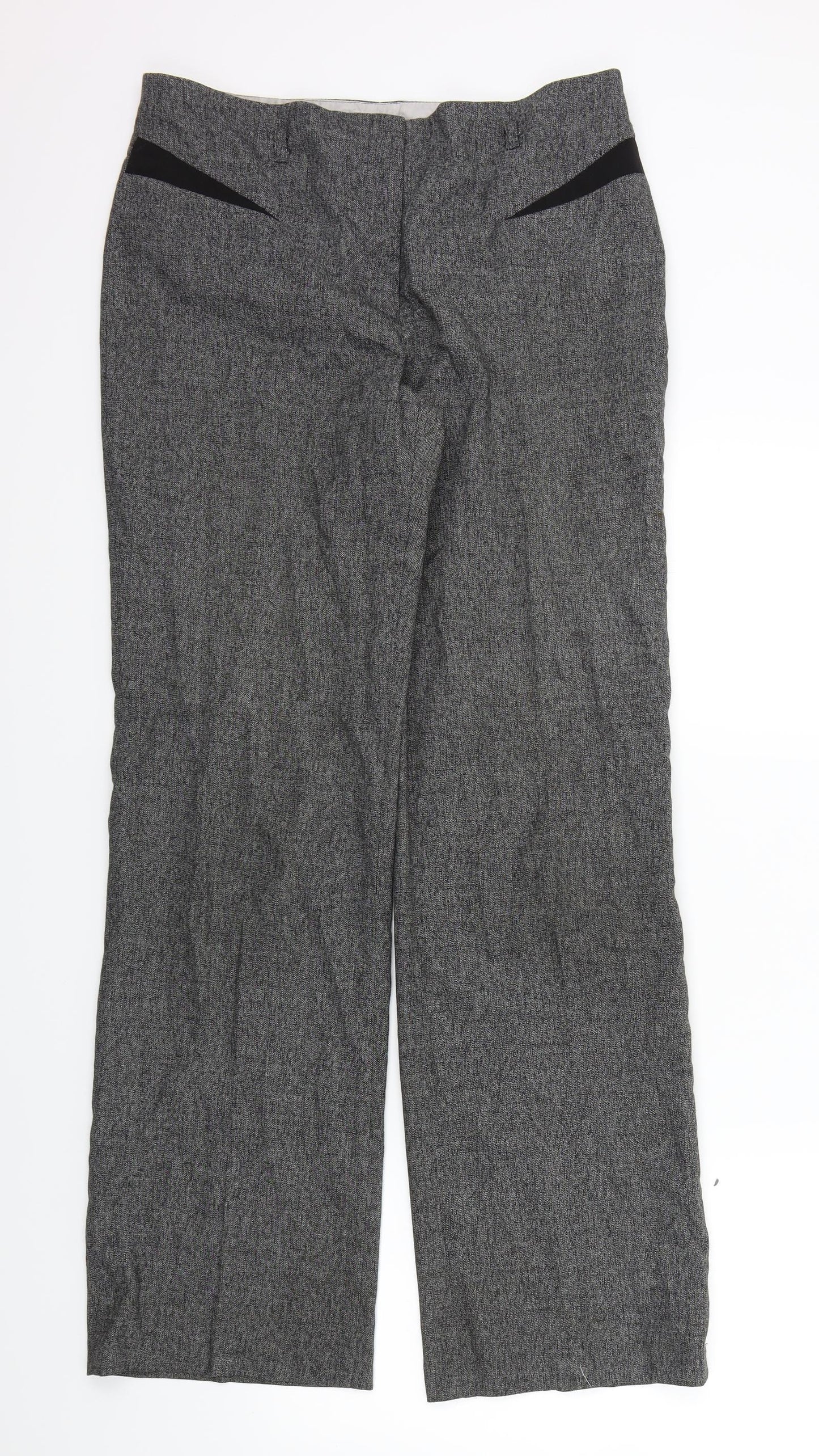 NEXT Womens Grey   Trousers  Size 12 L30 in