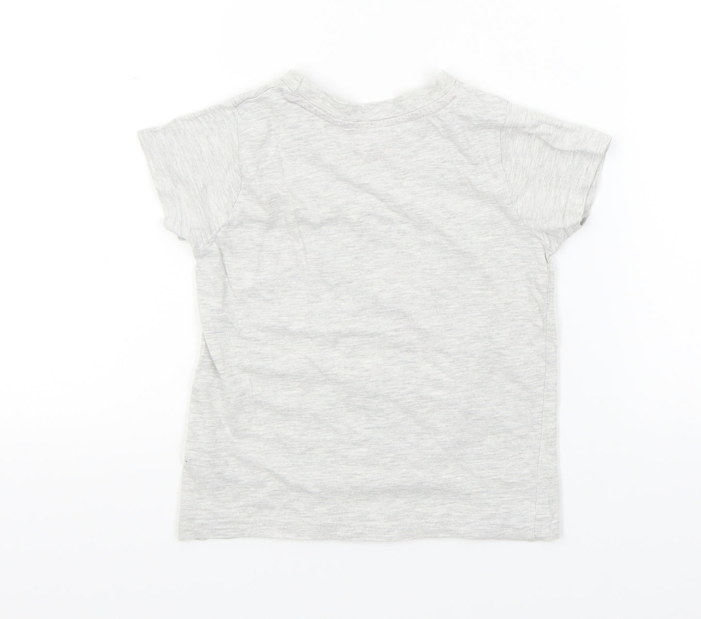 Primark Boys Grey Colourblock  Basic T-Shirt Size 2-3 Years