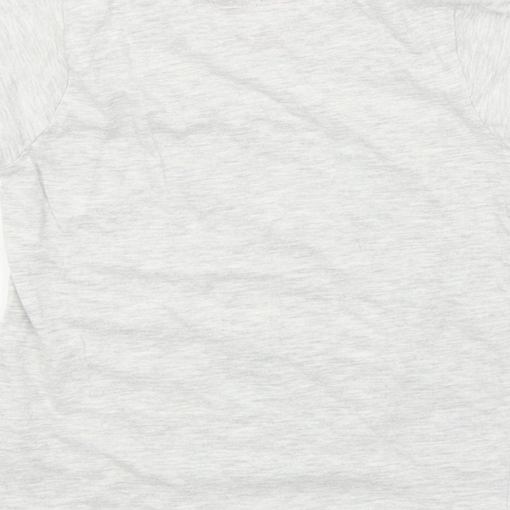 Primark Boys Grey Colourblock  Basic T-Shirt Size 2-3 Years