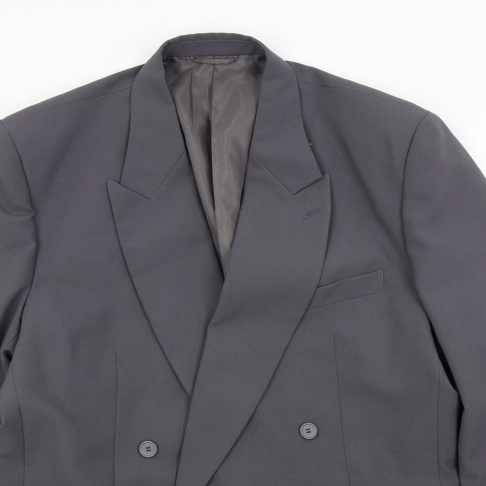 PREMIER MAN Mens Grey   Jacket Suit Jacket Size L