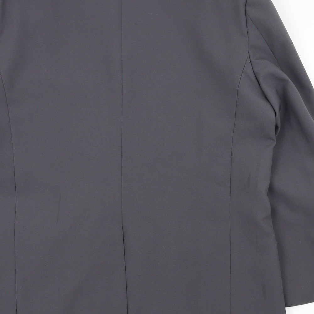 PREMIER MAN Mens Grey   Jacket Suit Jacket Size L