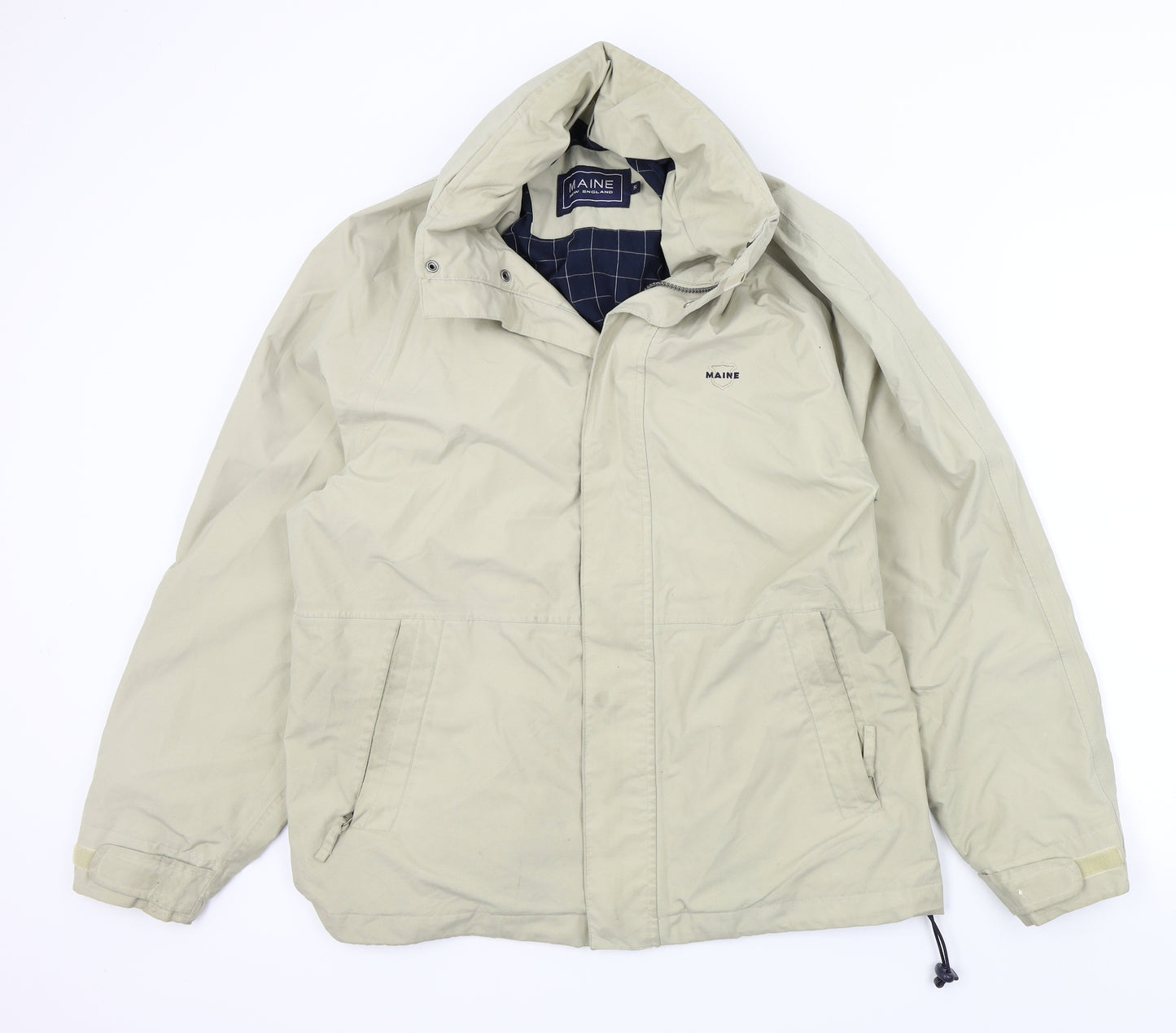 Maine Mens Beige   Jacket  Size S